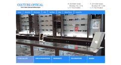 Desktop Screenshot of coutureoptical.com